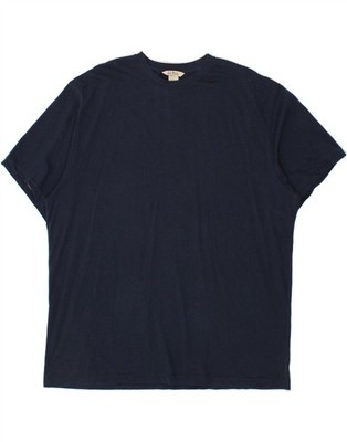 L.L.BEAN Herren T-Shirt Oberteil XL dunkelblau Baumwolle BE10