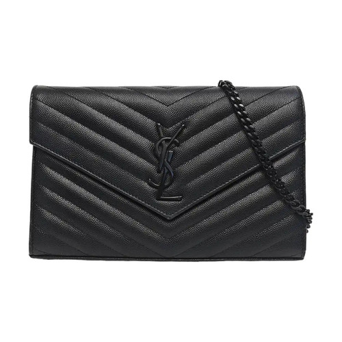 Yves Saint Laurent MONOGRAM Shoulder bags Leather