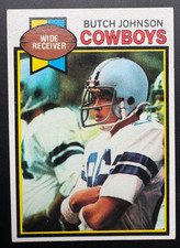 1979 Topps # 86 Butch Johnson Dallas Cowboys EX