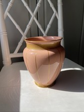 Lenox Pink Coral And Gold Vase Vintage Antiqu...
