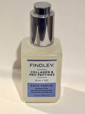 FINDLEY Collagen & Pro Peptides Firm + Lift Hydrate Glow Skin Face Serum 2 fl