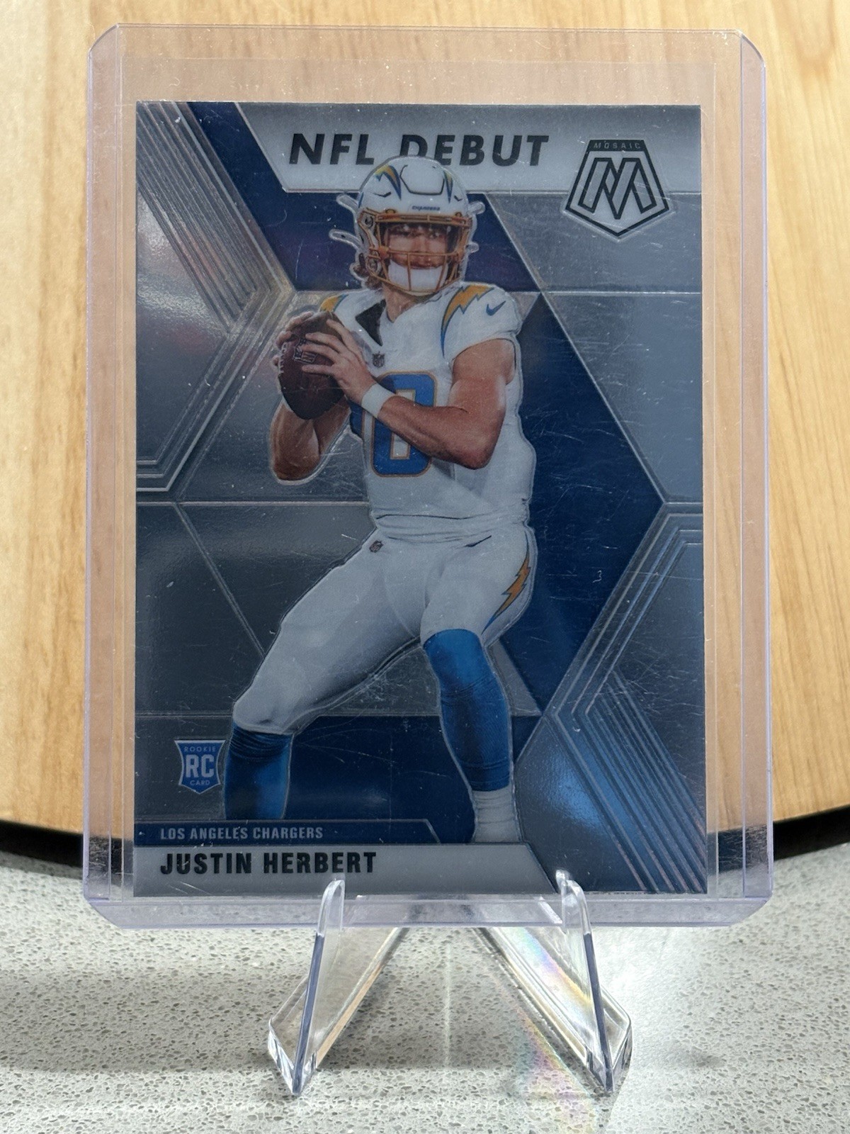2020 Panini Mosaic - NFL Debut Justin Herbert #263 (RC)