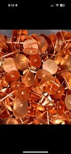 Copper Disc Rivets19mm Disc Rivets 3/4in Shank 3/4in Disc Cement Roof Slate