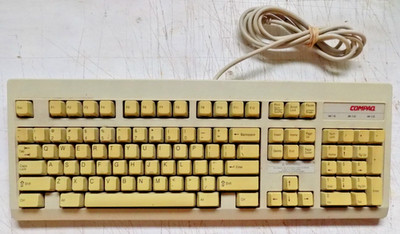 COMPAQ Model RT101 Vintage CLICKY CLACK KEYBOARD