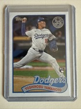 2024 Topps Update Series - 1989 Topps Baseball Yoshinobu Yamamoto #89US-29 (RC)