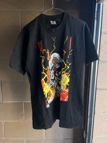 Vintage 1996 Marvel Comics Storm X-Men T-Shirt Size L Made In USA Single Stitch