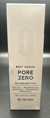 Be The Skin BHA+ Pore Zero Serum Pore Acne Sebum Remover 1oz/30mL FULL SZ SEALED