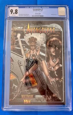 Avengelyne #1 (Maximum Press May 1995) CGC9.8 Rob Liefeld Chromium Edition  