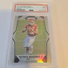 2017 Panini Prizm Patrick Mahomes II Silver #269  Rookie RC PSA 9