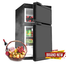 80L Dual Zone Compressor Fridge Freezer 12V/24V for Campervan Caravan Motorhome