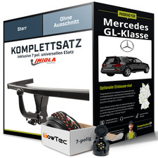 F&uuml;r MERCEDES GL-Klasse Typ X164 Anh&auml;ngerkupplung starr +eSatz 7pol uni 06-12 NEU