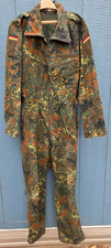 Original Vintage German Army Tanker flecktarn Combat Coverall jumpsuit NMINT