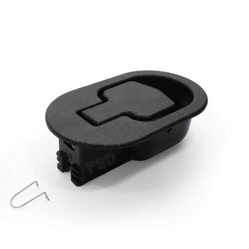 2 Pk Universal Plastic Recliner Chair & Sofa Release Handle Lever Trigger & Clip - Picture 5 of 10