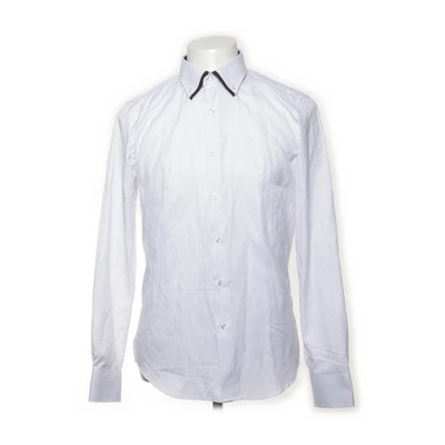 Re Camisa, Hemd, Größe: M, Weiß, Baumwolle, Herren #JKG