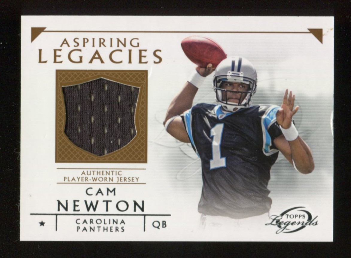 Cam Newton Topps Legends Aspiring Legacies #ALRCN Base