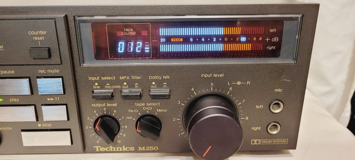 RS-M250 Technics テクニクス カセットデッキ - Cassette Deck