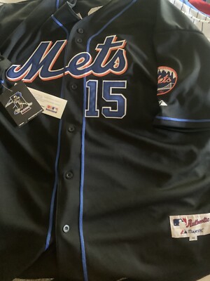 NEW YORK METS MAJESTIC BASEBALL JERSEY #15 Carlos Beltran USA MLB