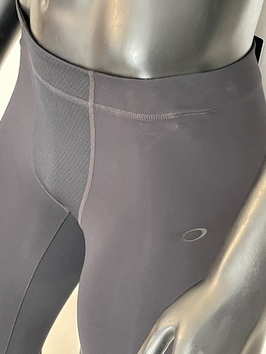 New Oakley Mens Compression Tights Pants Black Ohydrolix Sports Workout Small - Picture 6 of 11
