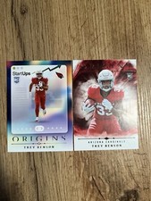 Panini Origins Football 2024 Trey Benson StartUps #14 & Base#141 /RC / Cardinals