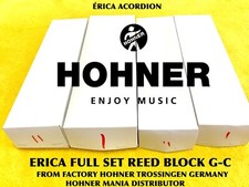HOHNER  ÉRICA FULL SET REED BLOCK  ( G-C )  ...