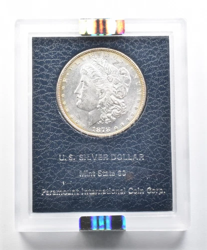 1878 8TF Morgan Silver Dollar MS61 NGC Paramount *0115