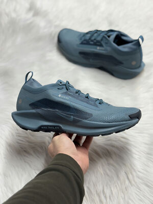 Nike React Pegasus Trail 5 Gore-Tex Mens Running Shoes Blue FQ0908-005 NEW 10.5
