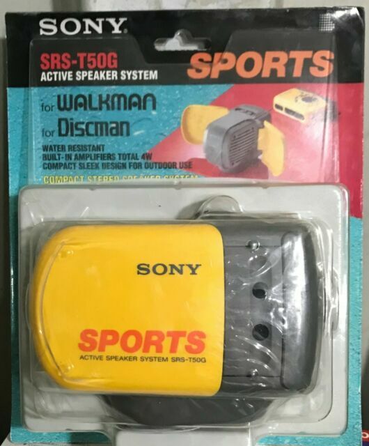 sony yellow speaker