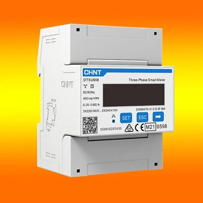 Growatt 3 Phasen Sensor 0% MwSt.* DTSU666 Digitaler Zähler Energiemanager Meter