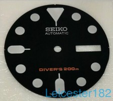 GENUINE SEIKO SKX007 DIAL PART 28.5mm 7S26 NH36 Seiko Genuine Black Dial Part