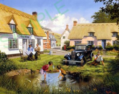 Morris 8 Serie 2 Limousine vom Tea Shop kostenloser Versand UK