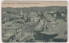 CHILE CALLE AGUA SANTA Y POBLACIÓN MIRA MAR 1922 STANLEY EADY, BRIGHTON, SUSSEX.