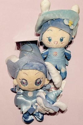 SET 2 - Sanrio x Ojamajo Doremi Plüsch Maskottchen Schlüsselanhänger Aiko Cin...