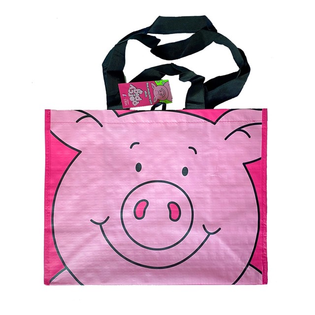 Marks & Spencer Percy Pig Large Shopping Bag M&s Reusable SHOPPER Pink
