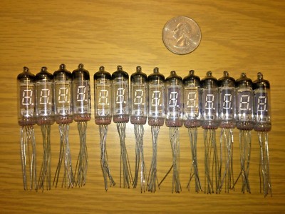 6pcs IV-3A  IV3A  VFD 7-segment indicator tube. Fast shipping. USA Seller!