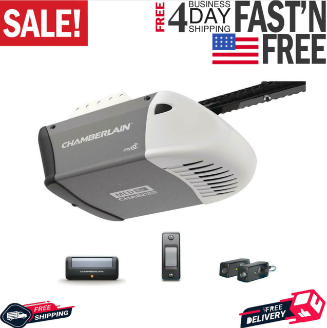 3/4 HP Durable Chain Drive Garage Door Opener for sale ...