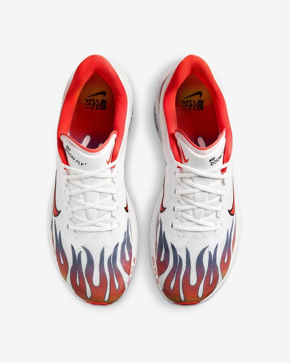 NIKE Zoom Fly 6 Premium HQ3498-100 White Black University NIKE Zoom Fly 6 Premium HQ3498-100 White Black University