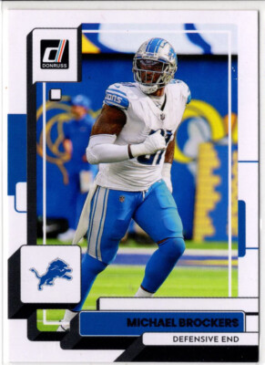 2022 Panini Donruss Football Michael Brockers No. 91 Detroit Lions