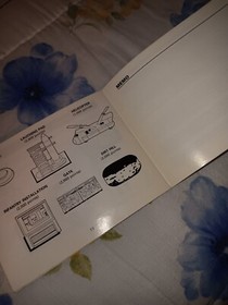 Thundercade Manual Booklet NES Nintendo Entertainment System Authentic Official