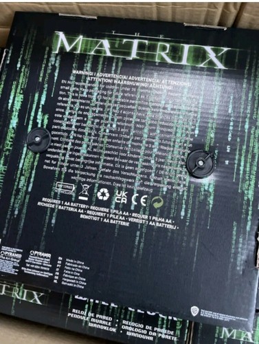 UHR verpackt lizenziert - FILM - DER MATRIX-Code lizenziert von Pyramid International - Bild 2 von 2