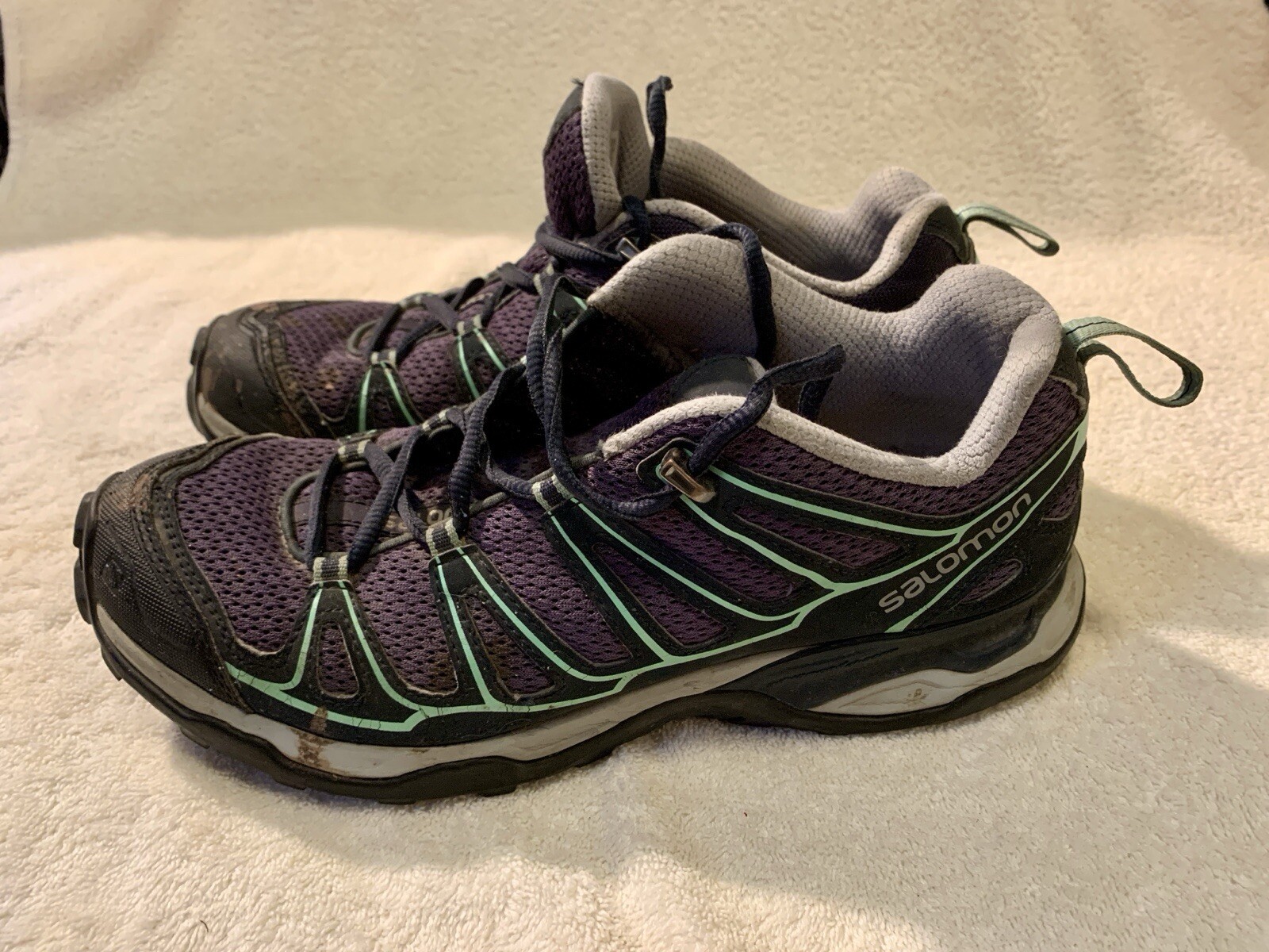 Scarpe da trekking Salomon X Ultra Prime Trail VIOLA TEAL OUTDOOR SNEAKERS DONNA 8 5