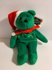 TEDDY BEAR Salvino's Bamm Beano's Holiday Bear Ripken Jr 8 Dec 1998 with Tags