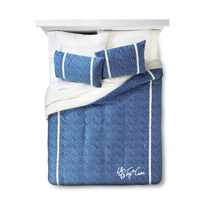 Threshold Blue Burst Medallion King Duvet Set – 100% Cotton, 3 Pieces With Shams, New With Tags
