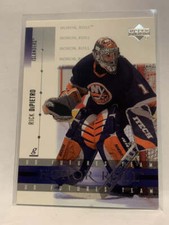 #60 Rick Dipictro Honor Roll New York Islanders 2001-02 Upper Deck Hockey Card  