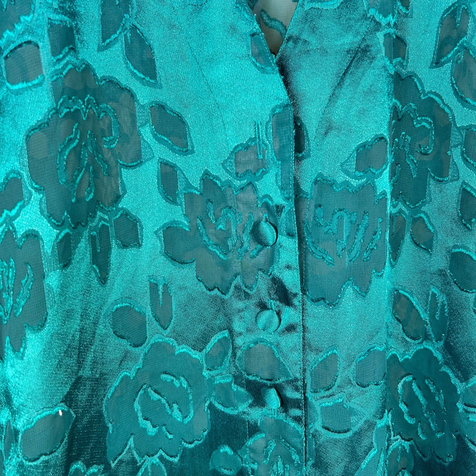 UNDERCOVER Victoria's Secret G Label taglia media abito verde boudoir pigiama