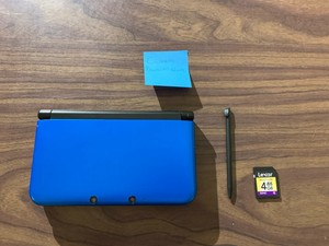 Sistema Azul Nintendo 3ds Xl Paquete Con 4 Gb Sd Sin Cargador Leer Descripcion Ebay