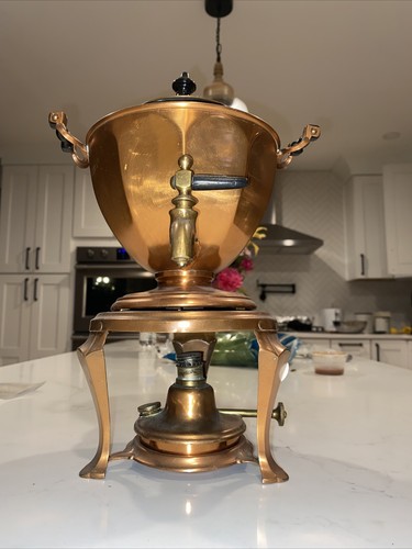 Vintage 1914 Manning Bowman Original Copper Coffee Percolator - Picture 5 of 10