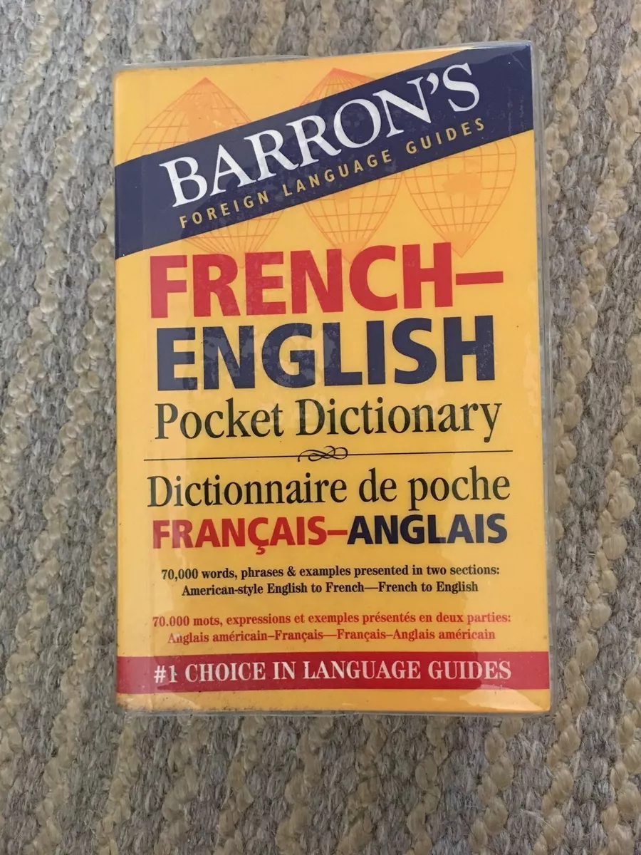 French English Pocket Dictionary Dictionnaire de Poche Francais