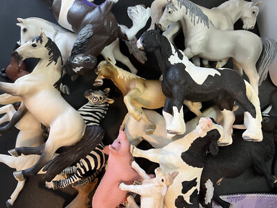 Schleich, Safari Horses/Farm Animals Different Styles/Animals to Choose 