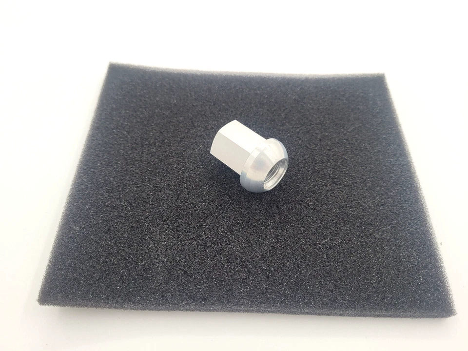 20x Wheel Nut Aluminium Silver Fits Porsche 911 964 993 914 924 928 944 - Image 3 of 3