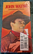 John Wayne Sagebrush Trail VHS Tape Burbank Video NEW SEALED